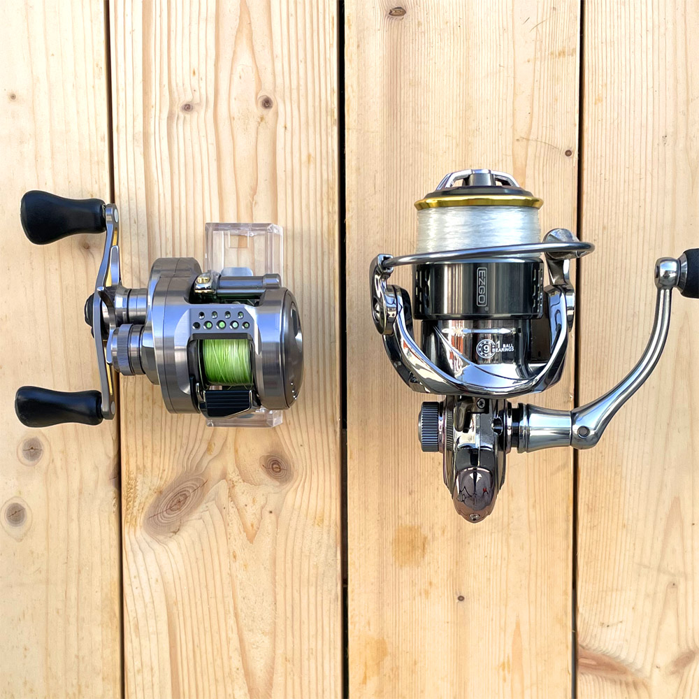 5 stuks wandgemonteerde vismol - Baitcasting Reel recensie en prijs