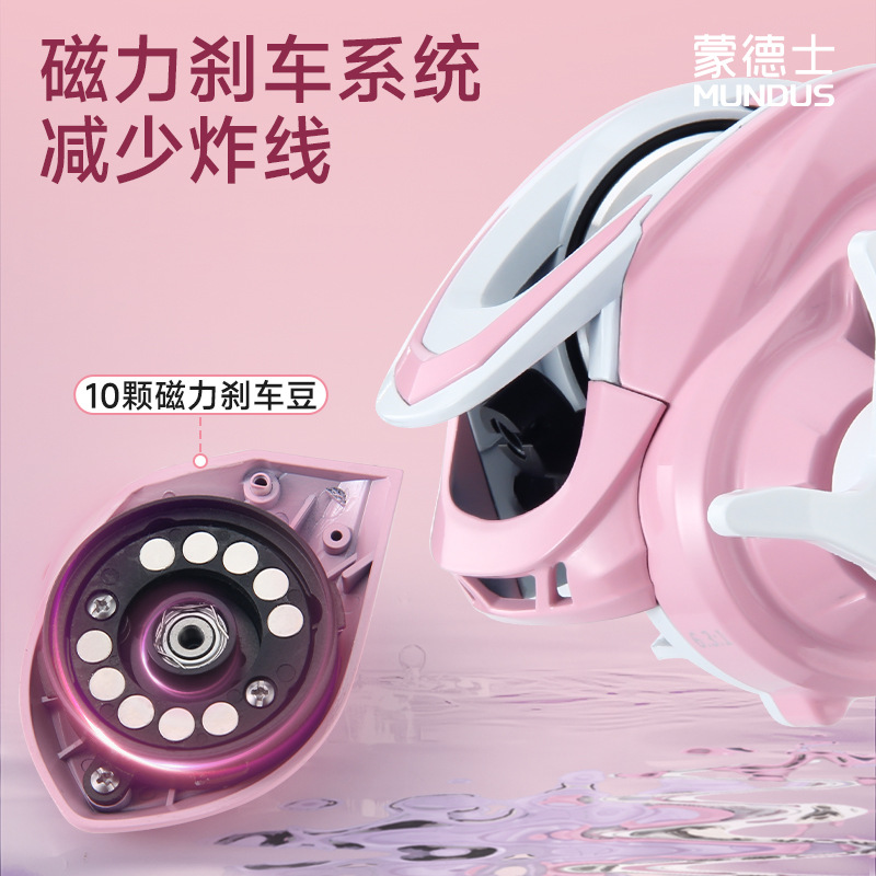 Roze 6.3:1 Overbrengingsverhou - Ice Fishing Reel recensie en prijs