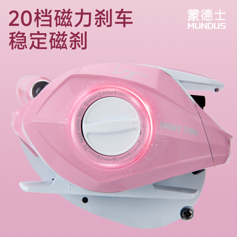 Roze 6.3:1 Overbrengingsverhou - Ice Fishing Reel recensie en prijs