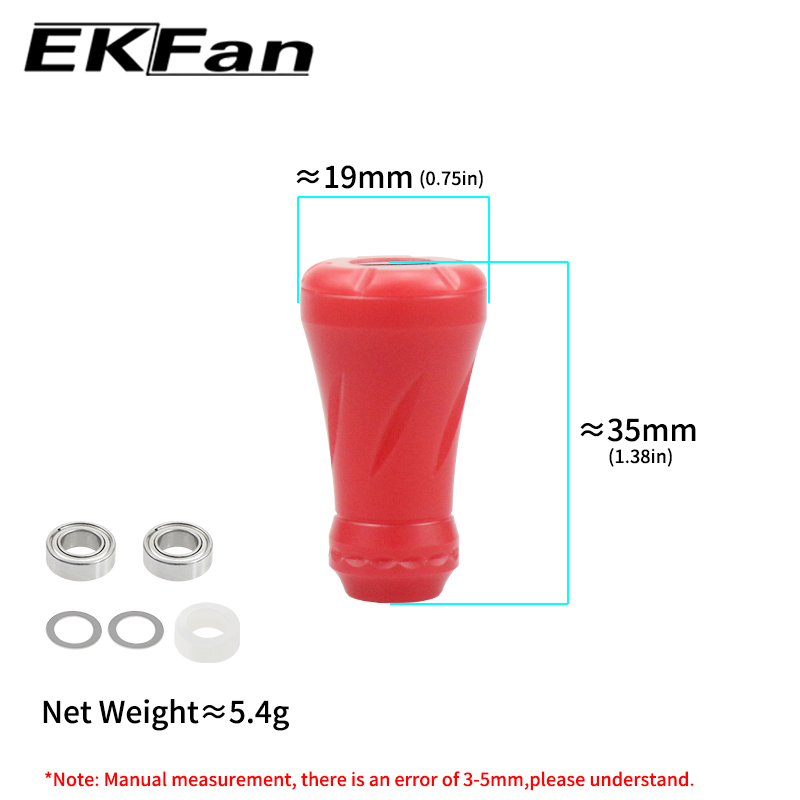 EKFan Reel Knop Ultralight POM - Spincast Reel recensie en prijs