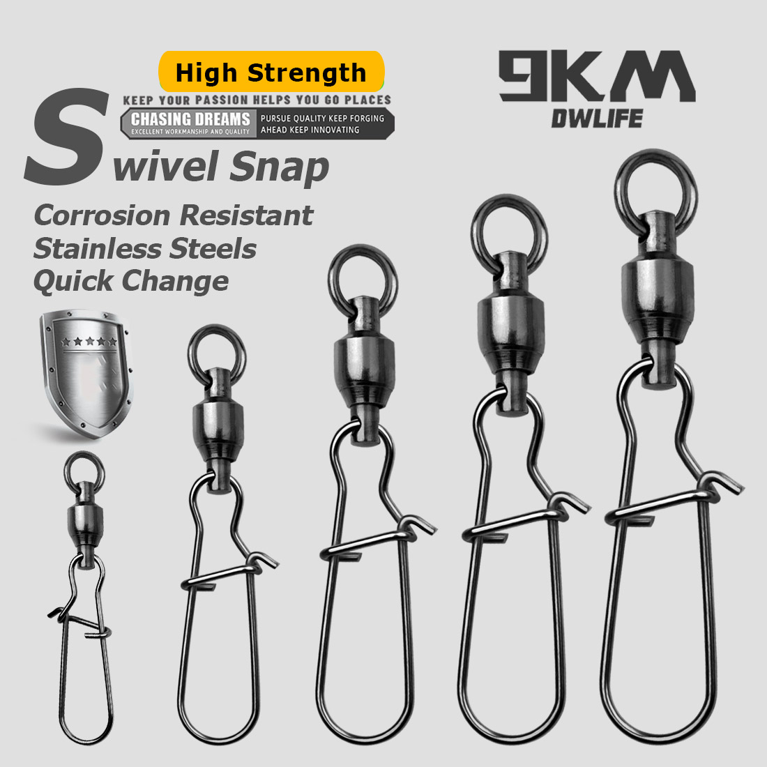 9KM 10PCS Kogellager Swivel Sn - Baitcasting Reel recensie en prijs