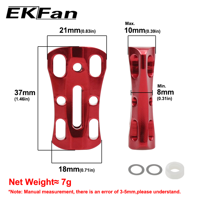 EKFan 1pc Aluminiumlegering Ui - Reel Handle recensie en prijs
