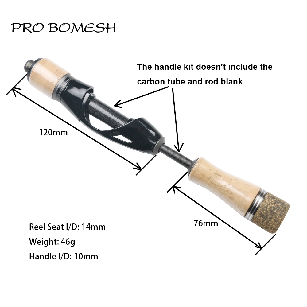 Pro Bomesh 1 Set Kurk Handvat  - Ice Fishing Reel recensie en prijs